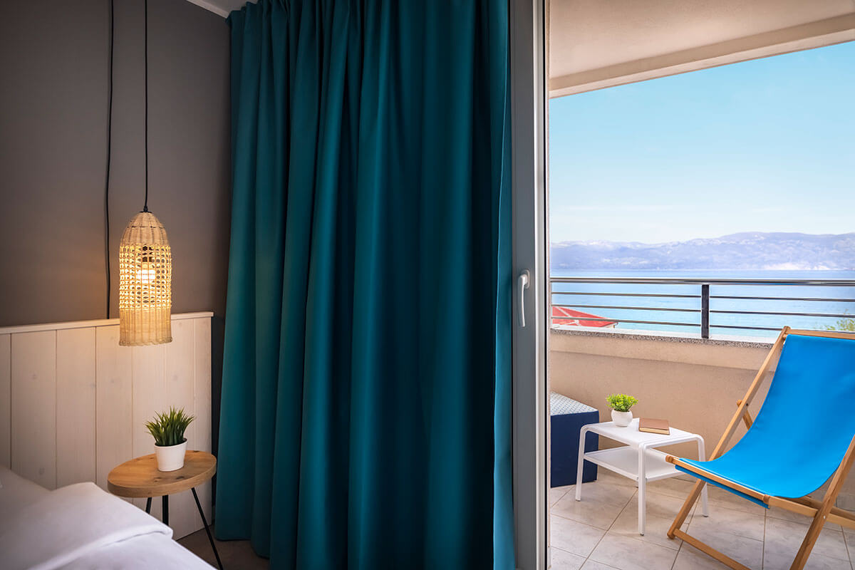 corinthia sunny hotel superior room seaview balcony sea