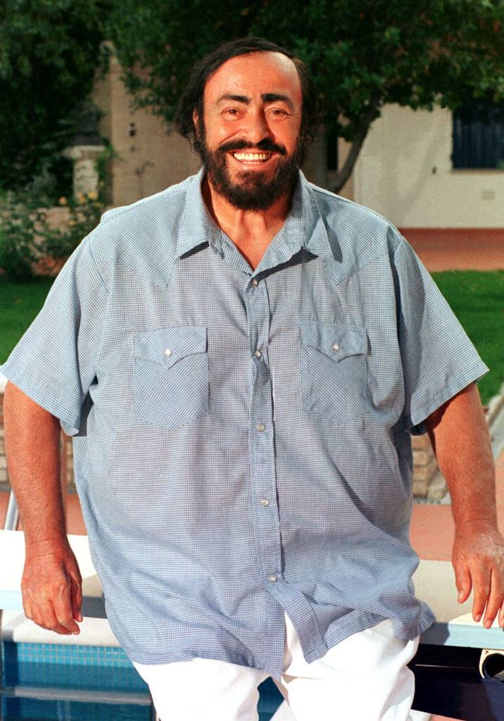 ritratto pavarotti