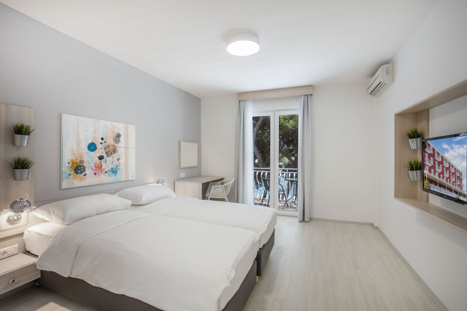 23 aminess bellevue village rooms superior double room with seaside balcony s3bm superior double room with seaside balcony s3bm 1