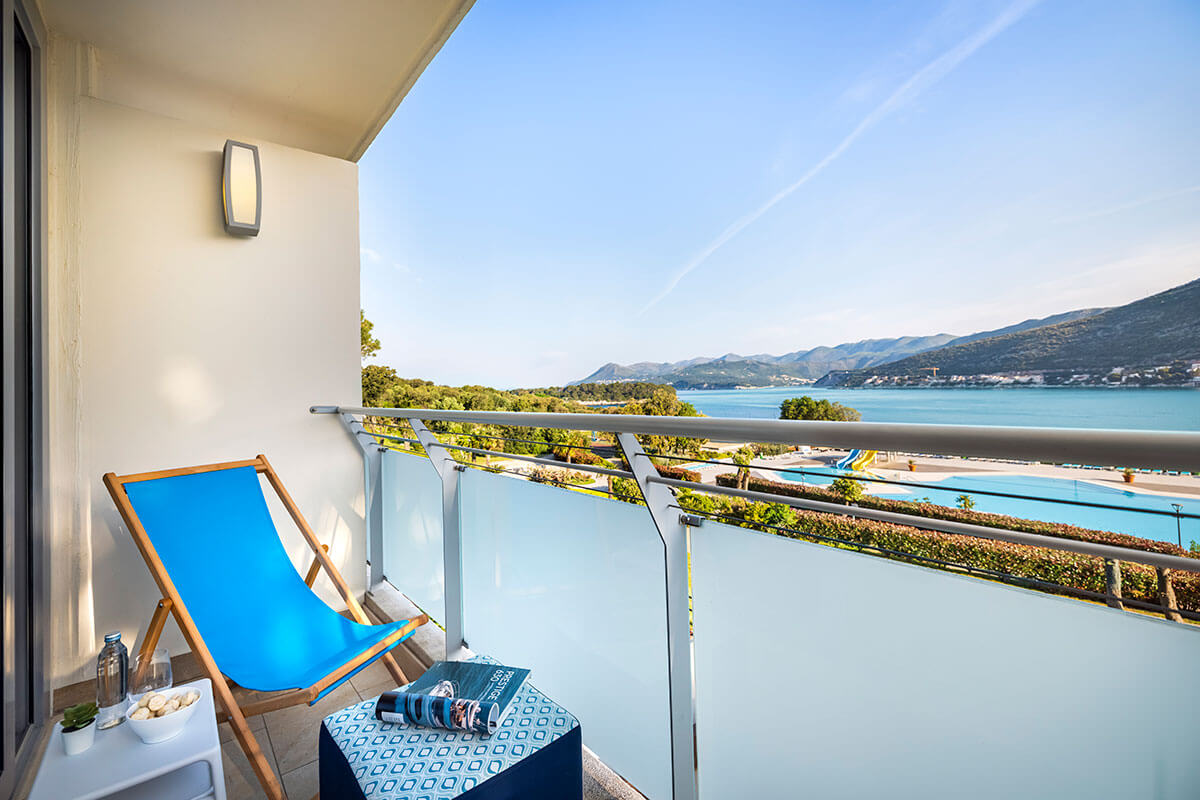 club dubrovnik sunny plus superior family room balcony seaside view